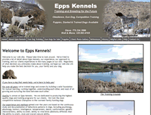 Tablet Screenshot of eppskennels.com